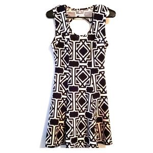 Beautiful Black and White dress